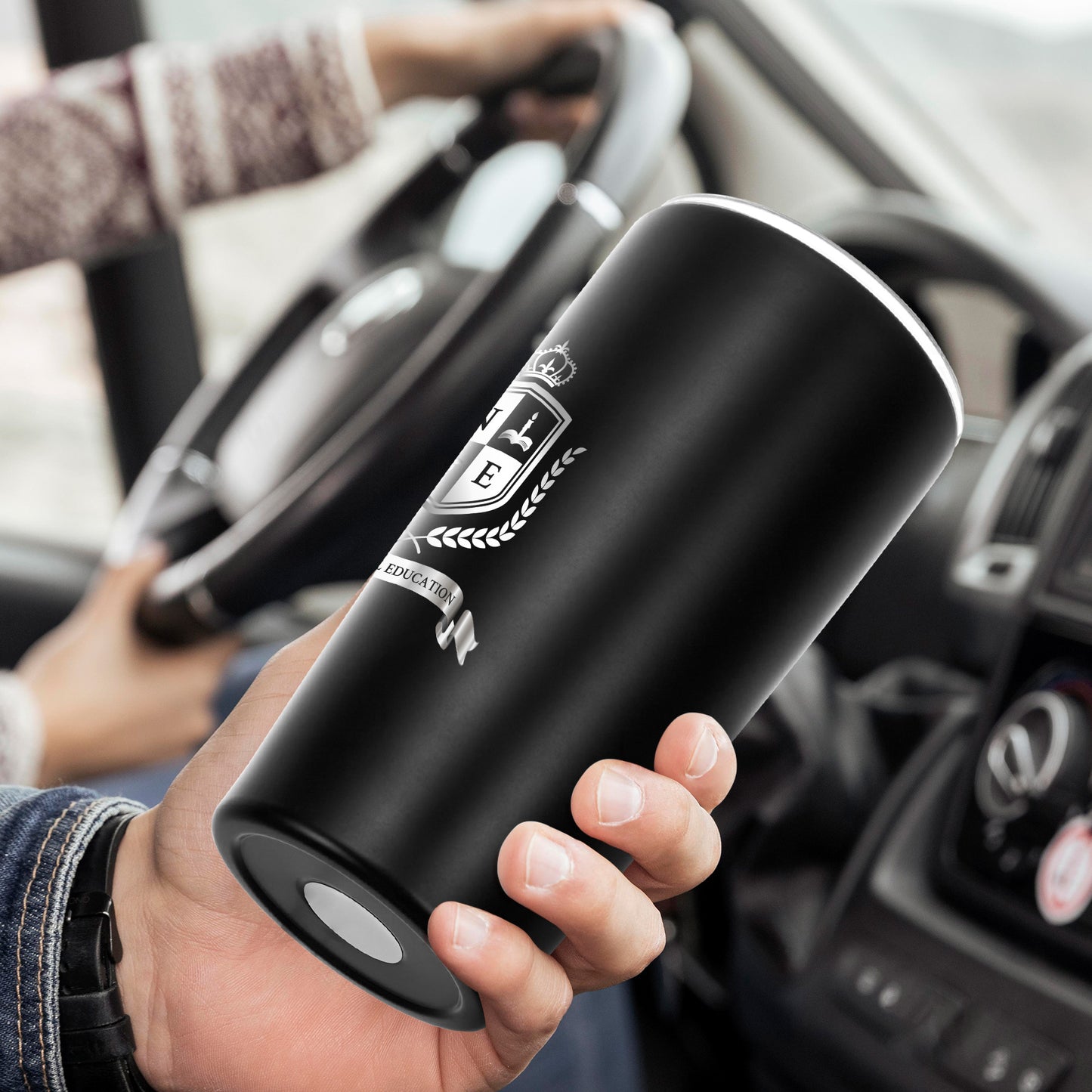 20 Oz Stainless Steel Vacuum Insulated Ringneck Tumbler With Lid