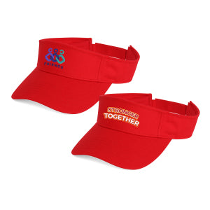 Cotton Visor with Full Color Print
